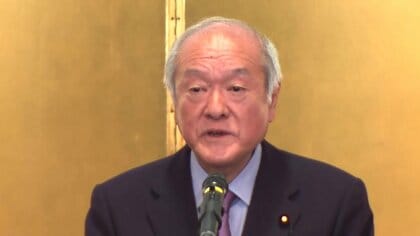 鈴木俊一幹事長「維新と信頼関係強めたい」　議員定数削減に「努力重ねる」　自民党岩手県連の政経懇談会に出席