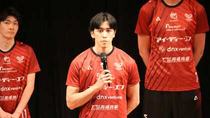 【SVリーグ】ヴォレアス北海道が旭川でシーズン報告会　池田幸太キャプテン、来季目標に「ファイナル進出」トップサーブレシーブ賞受賞の外崎航平「みんなで一緒に取った賞」