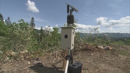 画像からAIが判定…全国初の『クマ撃退スプレー自動噴射機』出没が