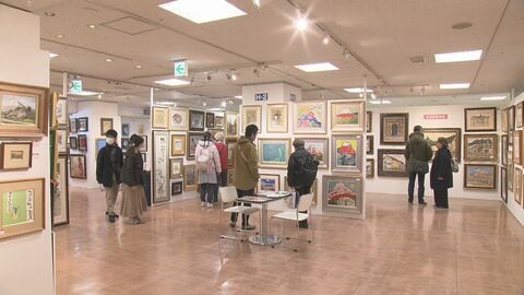 来月いっぱいで閉店…名鉄百貨店で美術品のセール 2割から3割安く販売され売上の一部は福祉事業などに