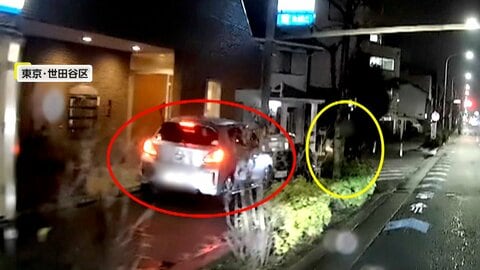 「まさか自分が出会うとは…」夜道の逆走車を回避　一方、“歩道を走り続ける車”は歩行者とすれ違い強引に割り込む