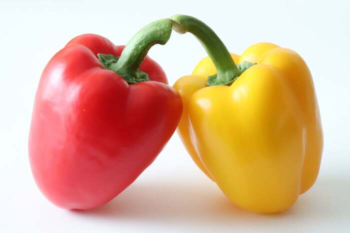 パプリカのビタミンC含有量は野菜の中でもトップレベル