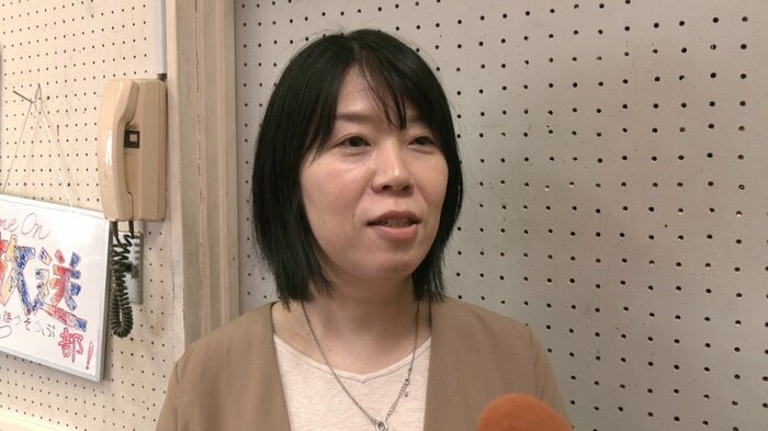 大館鳳鳴高校放送部顧問・田村英子教諭