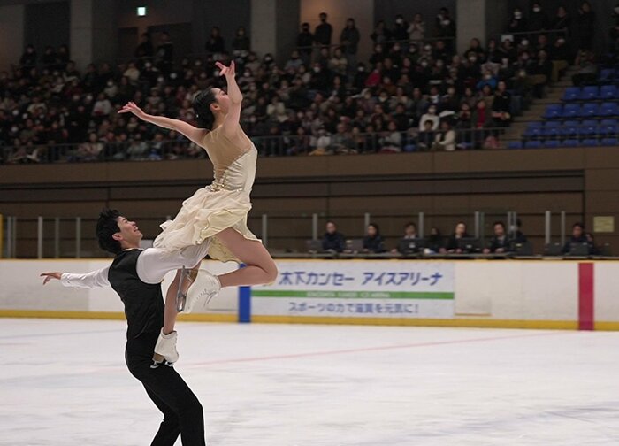 ローテ―ショナルリフトなどのために島田はトレーニング強化（西日本選手権）