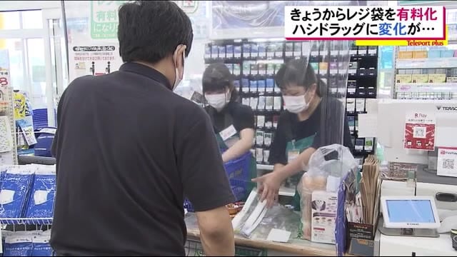 《レジ袋有料化》ドラッグストアにも変化が…”マイバッグを使う人の割合”を福テレが独自調査!