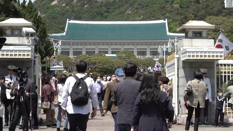 韓国の旧大統領府「青瓦台」初の一般公開　尹錫悦大統領「帝王的権力の象徴」　｜FNNプライムオンライン