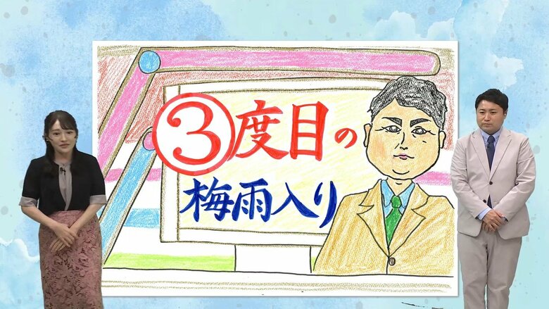 来週は「３度目の梅雨入り宣言！？」梅雨明けはいつ？1カ月予報の変化を気象予報士が解説　熱中症対策も忘れなく｜FNNプライムオンライン