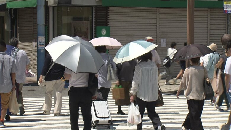 熱中症の8月搬送者数は364人　高齢者が6割近く　最も多い発生場所は「住居」｜FNNプライムオンライン