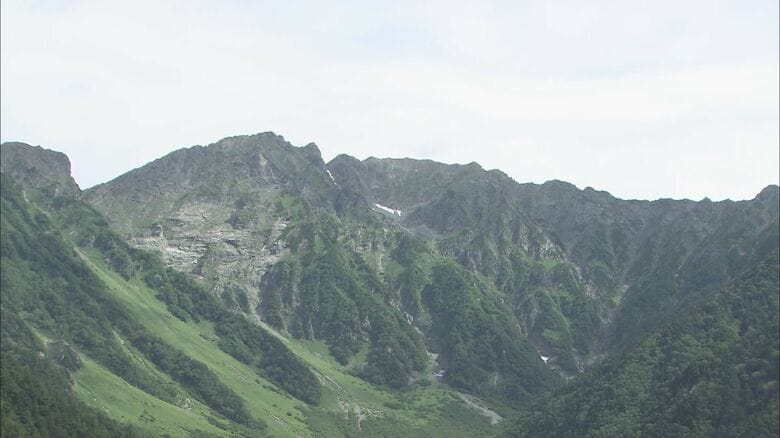 「道に迷った。登山道から外れている」と救助要請　北アルプスで新潟県の74歳男性が下山中に行動不能に　一夜明け、同行下山して救助｜FNNプライムオンライン