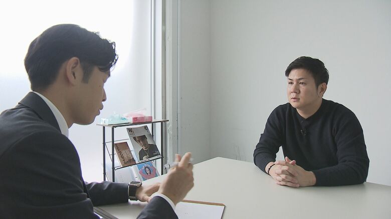 TOSの取材に応じる野田慎太郎社長