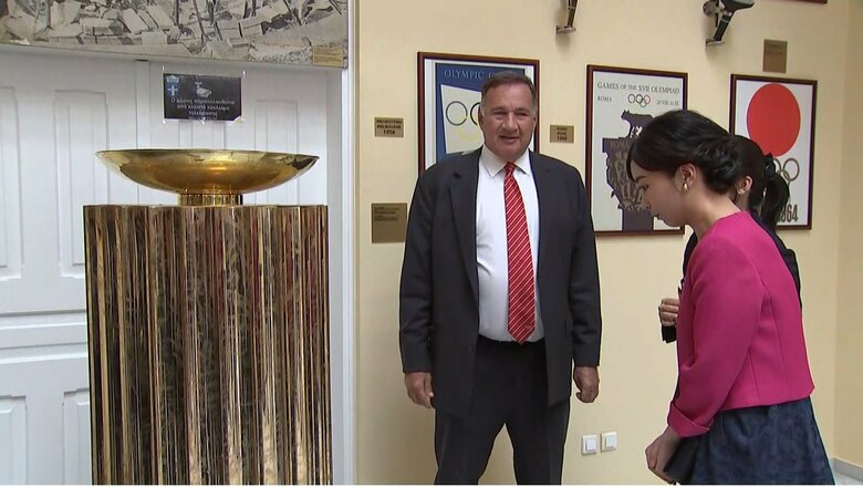 パナシナイコ・スタジアム視察　5月28日