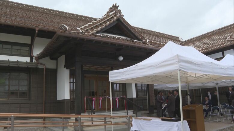 改修工事を終えた津和野庁舎
