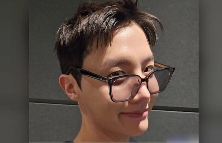 18日、兵役のため入隊したJ-HOPEさん
