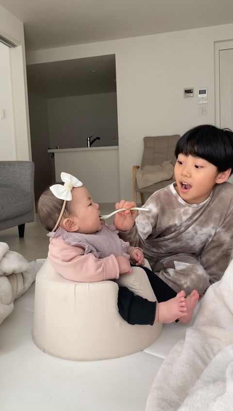 兄・たいがくんとけいちゃん（提供：APさん）