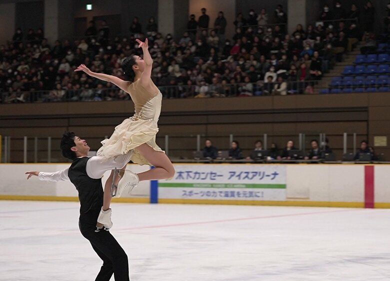 ローテ―ショナルリフトなどのために島田はトレーニング強化（西日本選手権）