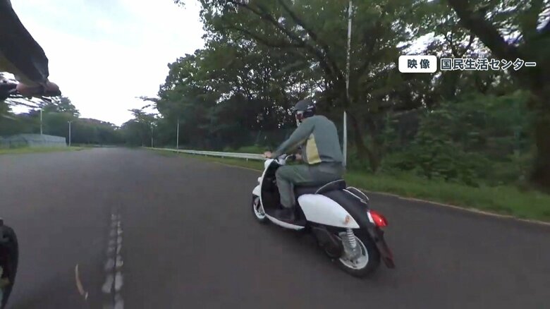 原付バイクに追いつく“違法”電動アシスト自転車