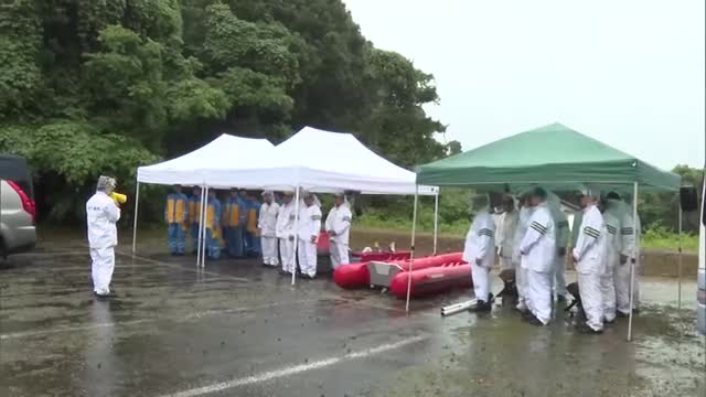 自然災害への迅速対応めざす　 警察署合同で災害警備訓練