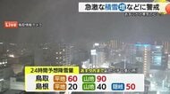 鳥取県や隠岐に「JPCZ」の発達した雪雲かかる恐れ…24時間予想降雪は平地60センチ山地90センチ