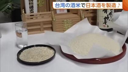 台湾でもコメ離れ進む　台湾の農家支援のため新潟県内の酒蔵が協力　台湾の酒米で日本酒を製造へ