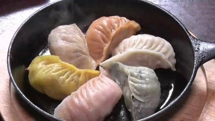 オリジナル「ギョーザ」6種類…ホヤやワカメなど三陸産の食材と手作り皮で仕上げる本格点心　地元・花巻の”早池峰みそ”使った「肉まん」も登場！岩手県