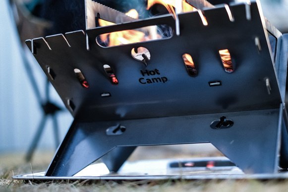 Hot Campというアウトドアブランドの製品でもある(提供:早野研工)