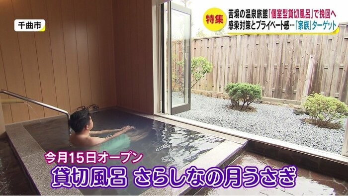 ※撮影のため特別にタオルを着用しています