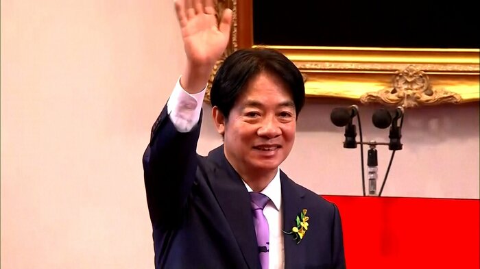 5月20日に就任した頼清徳新総統