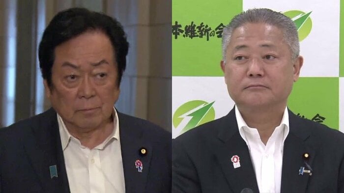 親しかった馬場伸幸前代表と石井元議員