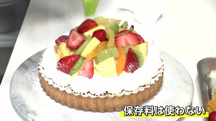 妻・成美さん手作りのスイーツ