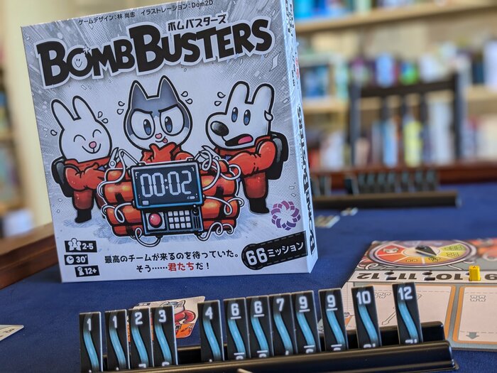 ゲームマーケットで先行販売される「ボムバスターズ」