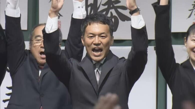 【浜田市長選】元浜田市議の三浦大紀氏が初当選　新人同士の三つ巴の戦い制す（島根）｜FNNプライムオンライン