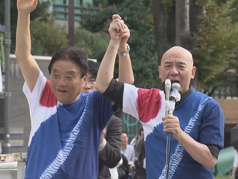 直撃取材に河村代表は…地域政党・減税日本が日本保守党との特別友党関係を解消か 百田代表から“疑惑”の指摘も｜FNNプライムオンライン