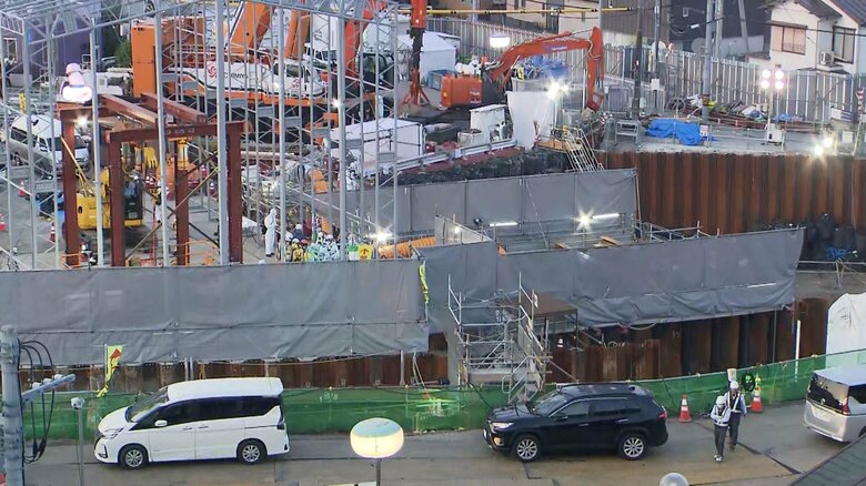 不明のトラック運転手捜索再開に向け…道路陥没事故後初・下水道管の中に入り調査開始　埼玉・八潮市｜FNNプライムオンライン