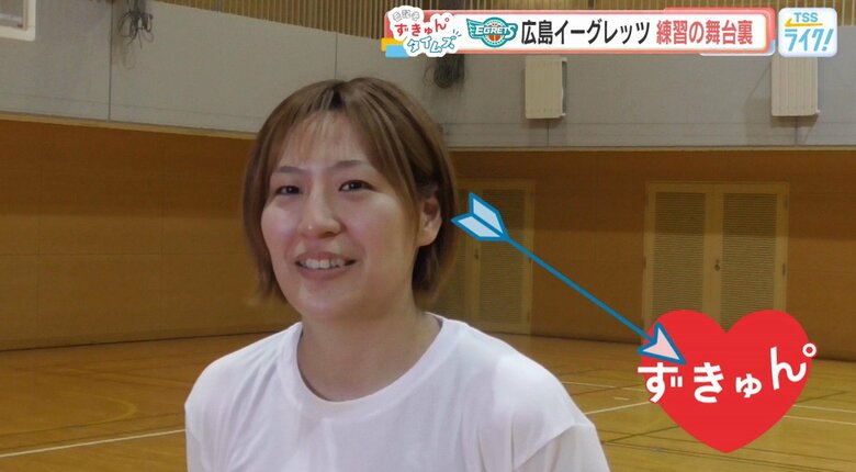 女子バスケットボール「広島イーグレッツ」始動　上長美菜選手の初々しいリアクションに『ずきゅん』！｜FNNプライムオンライン