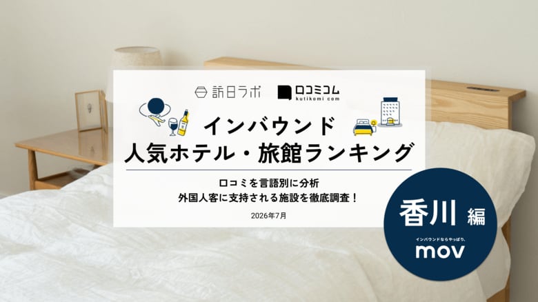【独自調査】2026年最新：外国人に人気のホテル・旅館ランキング［香川編］1位は「コンフォートホテル高松」！| インバウンド人気ホテル・旅館ランキング　#インバウンド #MEO