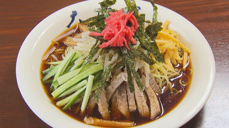 人気ラーメン店で年中楽しめる絶品“冷やし中華” 人気の秘訣はピリ辛な味付け【新潟市中央区】＃新潟グルメ｜FNNプライムオンライン
