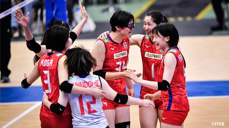 “石川の1ミリ”でフルセットの激闘制す　真鍋ジャパン、強豪トルコを破り6勝目　バレー・ネーションズリーグ｜FNNプライムオンライン