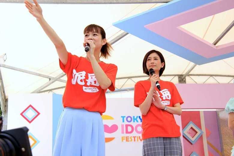 酒井瞳(メンテナンス) 河村唯(メンテナンス)ラジオ体操 @SMILE GARDEN 4日