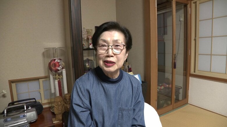 嵯峨さんを指導している民謡歌手・千葉美子さん