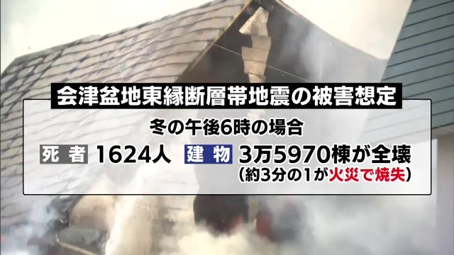 延焼火災が発生すれば　風速８ｍで1万棟超を焼失