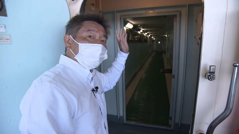 コロナで街には出られず。特別に船の内部をご紹介！