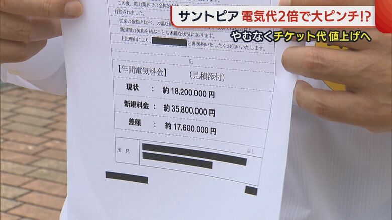 電力会社から届いた電気料金の見積もり