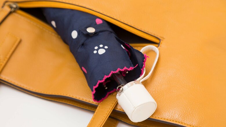 晴れていても天気が急変することも