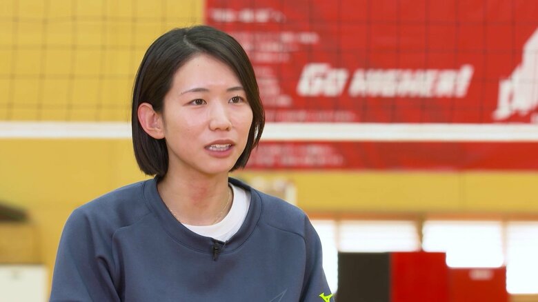 秋本選手へVTRでエールを送る