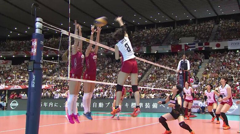 2015年ワールドカップでは大会総得点5位