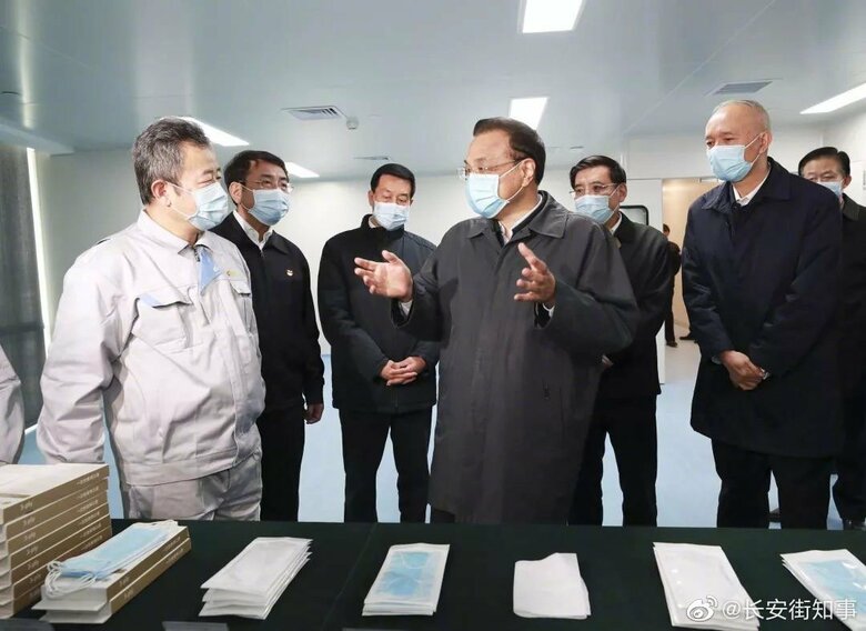 李克強首相・無症状感染者への対応を強化を指示（ウェイボより）