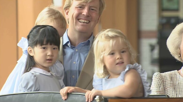 2006年　オランダ女王の別荘での休暇