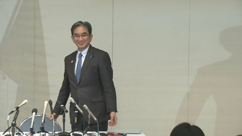 退任にあたっての記者会見（12月4日）