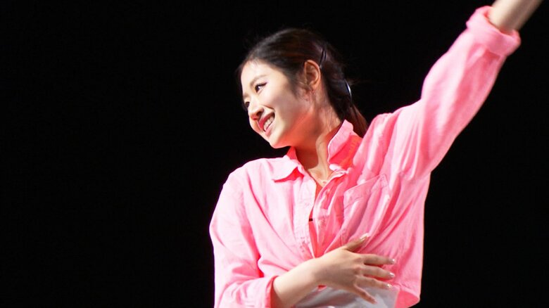 世界選手権エキシビションに出演したイ・ヘイン