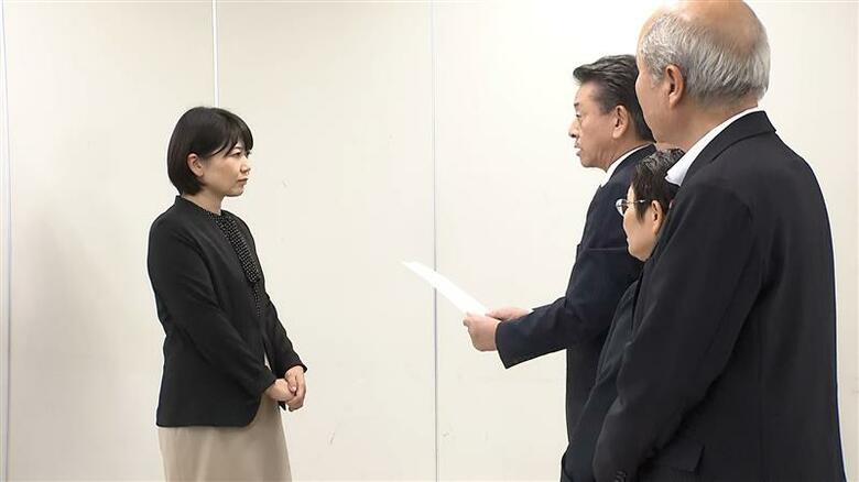 前橋市議から申し入れ書が…　10月3日